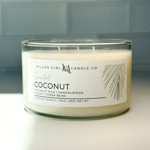 Load image into Gallery viewer, Coconut Santal | Candles + Wax Melts