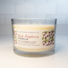 Load image into Gallery viewer, Wild Raspberry + Vanilla | Candles + Wax Melts