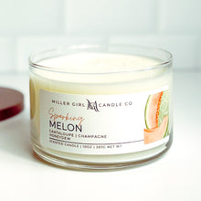Load image into Gallery viewer, Sparkling Melon | Candles + Wax Melts - Miller Girl Candle Co