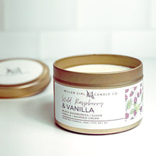 Load image into Gallery viewer, Wild Raspberry + Vanilla | Candles + Wax Melts - Miller Girl Candle Co