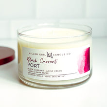 Load image into Gallery viewer, Black Currant Port | Candles + Wax Melts - Miller Girl Candle Co