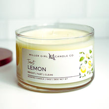 Load image into Gallery viewer, Tart Lemon | Candles + Wax Melts - Miller Girl Candle Co