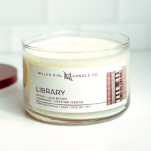 Load image into Gallery viewer, Library | Candles + Wax Melts - Miller Girl Candle Co