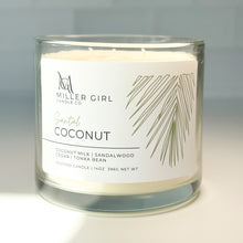Load image into Gallery viewer, Coconut Santal | Candles + Wax Melts