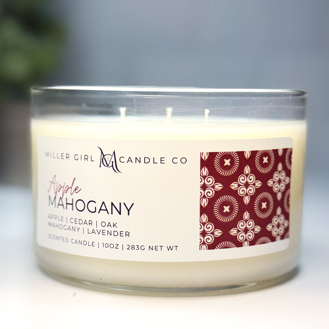 Apple Mahogany | Candles + Wax Melts