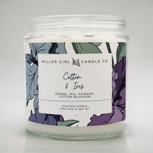 Load image into Gallery viewer, Cotton &amp; Iris Candles &amp; Wax Melts
