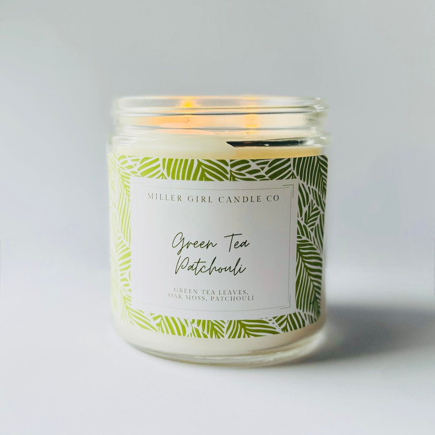 Green Tea Patchouli Candles and Wax Melts