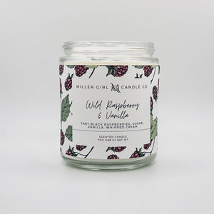 Wild Raspberry + Vanilla Candles & Wax Melts