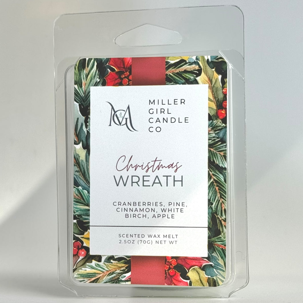 Christmas Wreath | Candles + Wax Melts