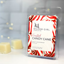 Load image into Gallery viewer, Frosted Candy Cane | Candles + Wax Melts
