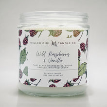 Load image into Gallery viewer, Wild Raspberry + Vanilla Candles &amp; Wax Melts
