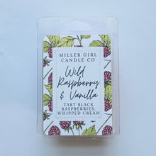 Load image into Gallery viewer, Wild Raspberry + Vanilla Candles &amp; Wax Melts
