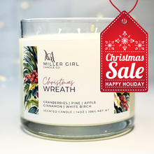 Load image into Gallery viewer, Christmas Wreath | Candles + Wax Melts
