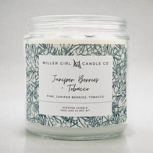 Juniper Berries & Tobacco Candles & Wax Melts