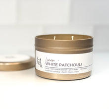 Load image into Gallery viewer, Linen + White Patchouli | Candles
