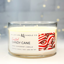 Load image into Gallery viewer, Frosted Candy Cane | Candles + Wax Melts
