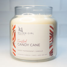 Load image into Gallery viewer, Frosted Candy Cane | Candles + Wax Melts
