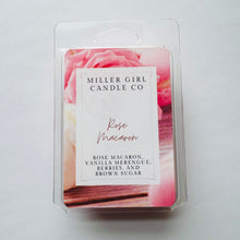 Load image into Gallery viewer, Rose Macaron Candles and Wax Melts
