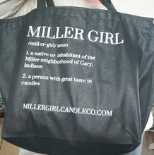 Load image into Gallery viewer, Canvas Miller Girl Tote
